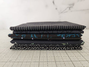 Black Fat Quarter Bundle - 7