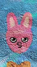Load image into Gallery viewer, Pig Bunny Foundation Paper Pieced PDF Pattern
