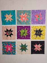 Load image into Gallery viewer, Bee Block - Star PDF Pattern