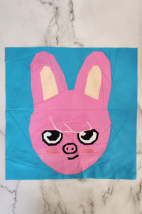 Pig Bunny Foundation Paper Pieced PDF Pattern