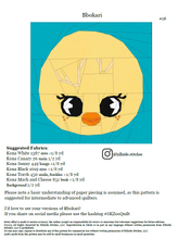 Load image into Gallery viewer, Chick Foundation Paper Pieced PDF Pattern