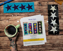 Load image into Gallery viewer, Star Border - paper pieced PDF Pattern