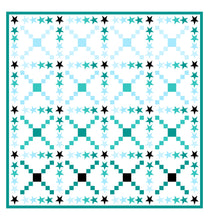 Load image into Gallery viewer, Single Star Block - foundation paper pieced PDF pattern