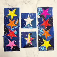 Load image into Gallery viewer, Star Bundle - border &amp; single blocks - Foundation Paper Pieced PDF Pattern
