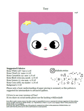 Load image into Gallery viewer, Celestial Tanuki Foundation Paper Pieced PDF Pattern