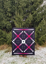 Load image into Gallery viewer, &quot;Rite of Spring&quot; - Modern Throw Quilt