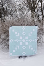 Load image into Gallery viewer, &quot;First Flake&quot; - Throw Quilt