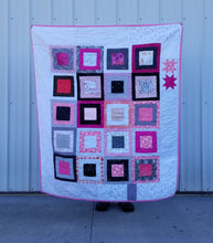Load image into Gallery viewer, &quot;Scrappy Courthouse&quot; - Toddler Quilt