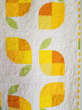 Load image into Gallery viewer, &quot;Mimi&#39;s Lemons&quot; - Throw Quilt