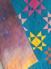 Load image into Gallery viewer, Sunset Stars Quilt PDF Pattern