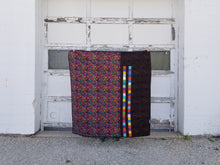 Load image into Gallery viewer, &quot;Candy Crush&quot; - Modern Skull Throw Quilt