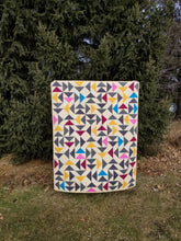 Load image into Gallery viewer, &quot;Pump of Geese&quot; - Throw Quilt