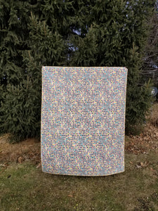 "Pump of Geese" - Throw Quilt