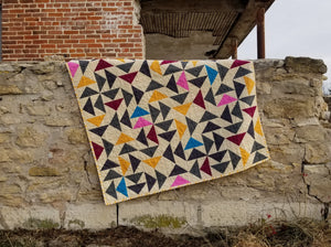 "Pump of Geese" - Throw Quilt