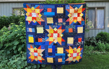 Load image into Gallery viewer, Starry Mountain Quilt PDF Pattern