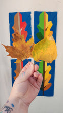 Load image into Gallery viewer, Fallen Leaves PDF Pattern (Paper Pieced)