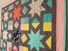 Load image into Gallery viewer, &quot;Star Kisses&quot; - Throw Quilt