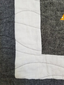 "Minimal Triangles" - Baby Quilt