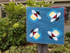 "Firefly" - Baby Quilt