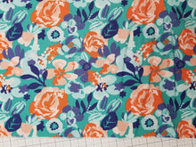 Load image into Gallery viewer, Voyage by Kate Spain for Moda, 5 Yard BACKING CUT, Cotton Fabric, Floral, Feminine