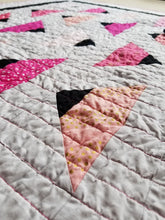 Load image into Gallery viewer, &quot;Skipper&quot; - Feminine Throw Quilt