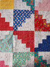 Load image into Gallery viewer, &quot;Jelly Roll Rock&quot; - Throw Quilt