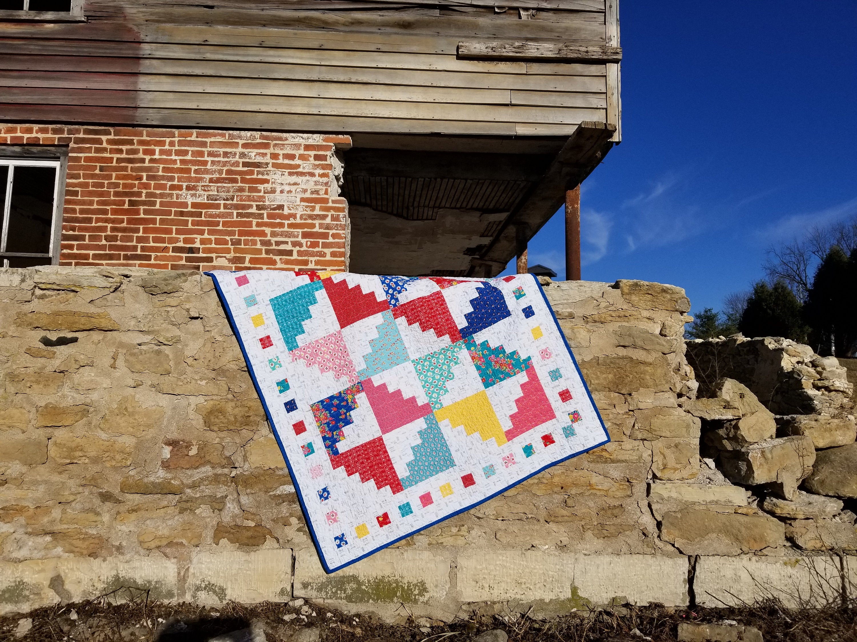 Jelly Roll Jog Quilt – Tiny Orchard Quilts