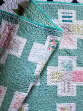Load image into Gallery viewer, &quot;Plus Squared&quot; - Feminine Twin Quilt