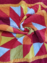Load image into Gallery viewer, Modern Geometric Baby Quilt