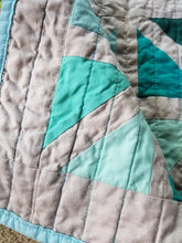 Load image into Gallery viewer, &quot;Beautifully Broken&quot; - Modern Throw Quilt