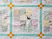 Load image into Gallery viewer, &quot;Chamomile&quot; Quilt - Modern, Low Volume, Feminine, Twin Quilt