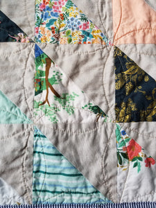 "Triangles" - Toddler Quilt