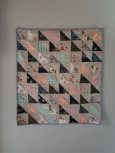 Load image into Gallery viewer, &quot;Triangles&quot; - Toddler Quilt