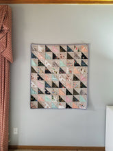 Load image into Gallery viewer, &quot;Triangles&quot; - Toddler Quilt