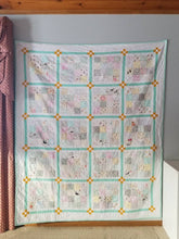 Load image into Gallery viewer, &quot;Chamomile&quot; Quilt - Modern, Low Volume, Feminine, Twin Quilt
