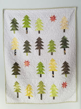 Load image into Gallery viewer, &quot;Twilight Forest&quot; - Small Throw Quilt