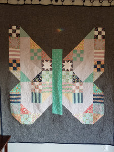 "Butterfly Patch" - Throw Quilt