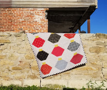 Load image into Gallery viewer, &quot;Modern Ornaments&quot; - Throw Quilt