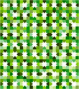 Scrap Stars Quilt PDF Pattern
